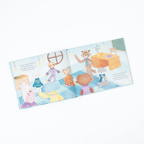 Unicorn Sparkle & Shine Kin Set - Soft Toy + Book - Slumberkins