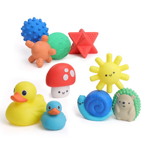 Itzy Splash Gift Set™ Soft Bath + Water Toys - Itzy Ritzy