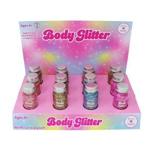 Body Glitter - Pink Poppy
