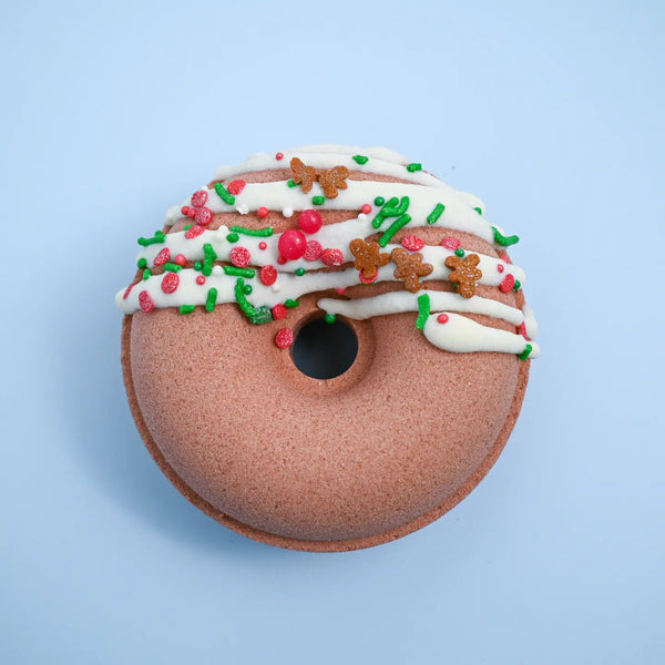 Gingerbread Donut Bath Bomb - A Lil Luxury