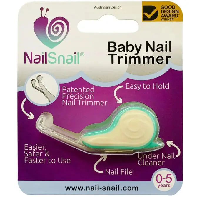 3-in-1 Baby Nail Trimmer - Nail Snail