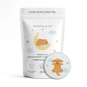 Moonlight Aromatherapy Sleep Stickers – Calm & Sleep Support - Mindful & Co Kids