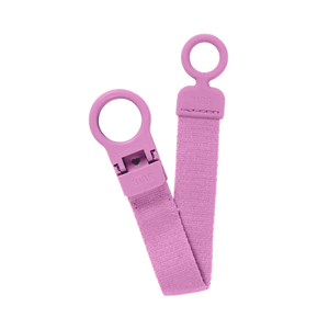 Pacifier Clip Loop - Bubblegum - Bibs Denmark