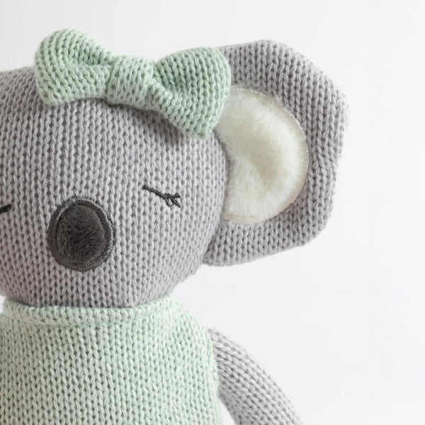 Knitted Animal Toy- Kimmy the Koala - Living Textiles