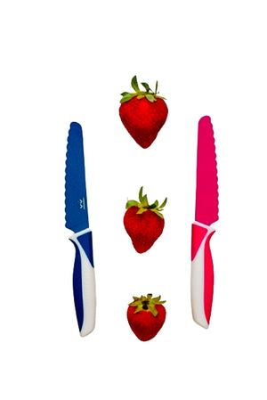 Kiddikutter Child Safe Knife - Red