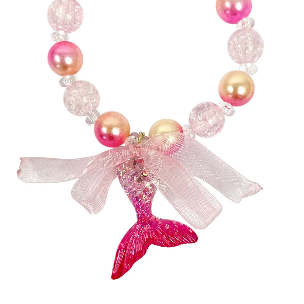 Mermaid Tail Bracelet - Pink Poppy