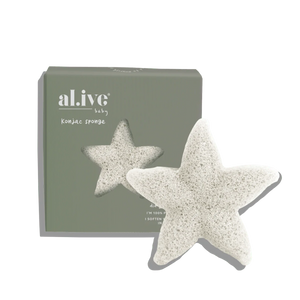Baby Konjac Sponge - White - Al.ive