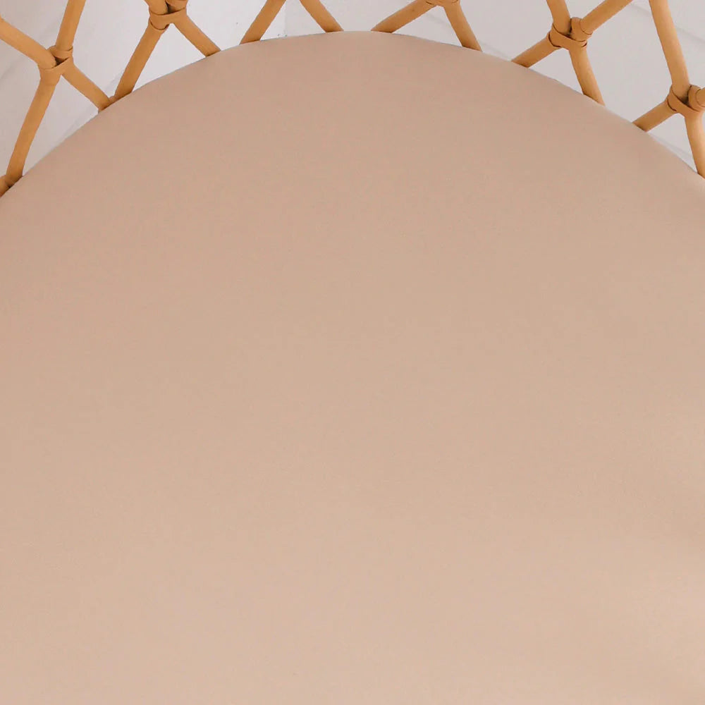 Babyccino Organic Bassinet Sheet / Change Pad Cover - Snuggle Hunny