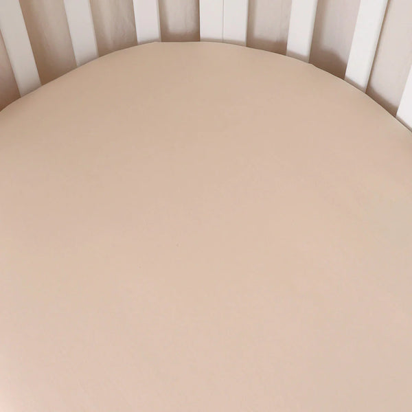 Babyccino Organic Fitted Cot Sheet - Snuggle Hunny