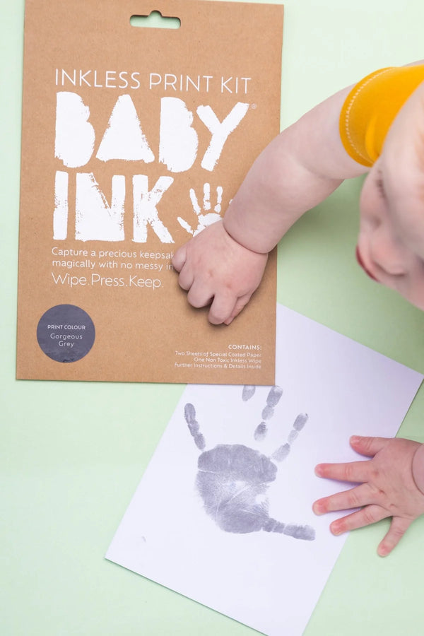 Ink-less Print Kit -Gorgeous Grey - Baby Ink