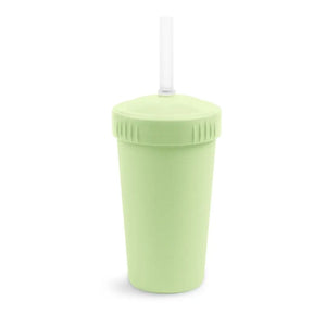 Straw Cup with Reusable Straw - Leaf - Replay