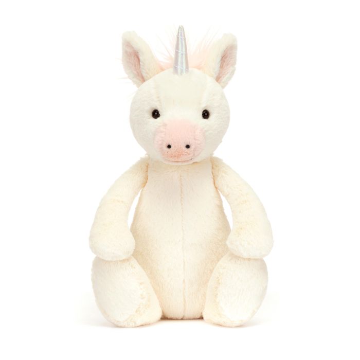 Bashful Unicorn Cream - Medium - Jellycat