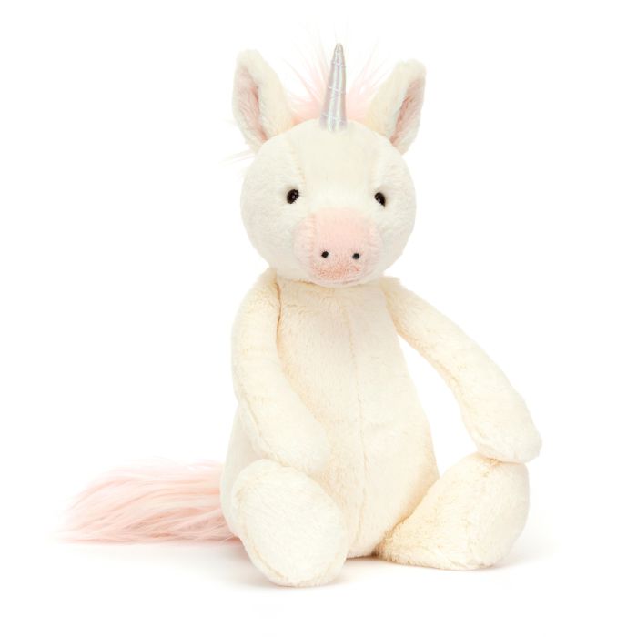 Bashful Unicorn Cream - Medium - Jellycat
