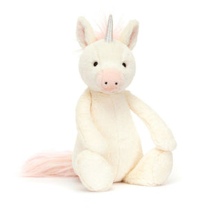 Bashful Unicorn Cream - Medium - Jellycat