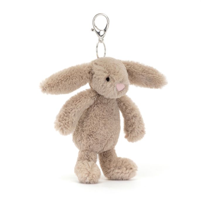 Bashful Beige Bunny Bag Charm - Jellycat