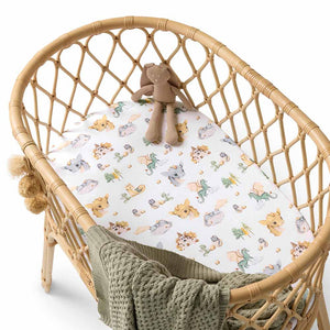 Dragon Organic Bassinet Sheet / Change Pad Cover - Snuggle Hunny