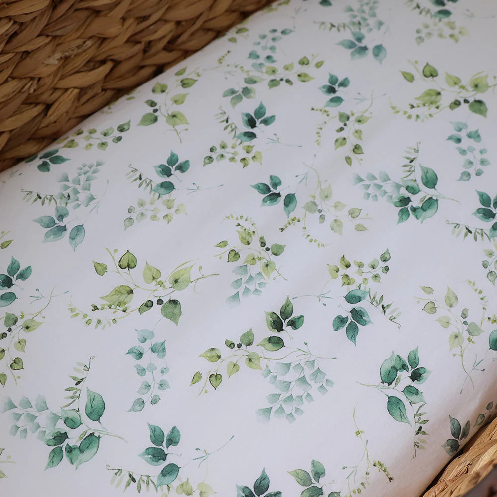 Eden Organic Bassinet Sheet / Change Pad Cover - Snuggle Hunny