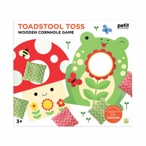 Toadstool Toss Wooden Cornhole Game - Petit College