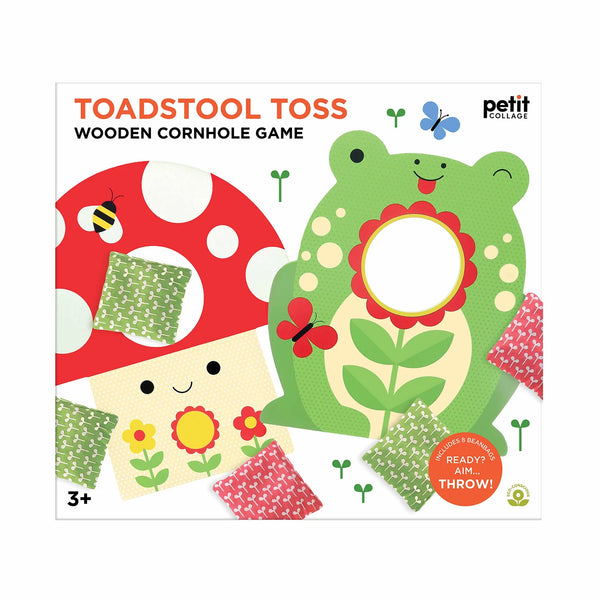 Toadstool Toss Wooden Cornhole Game - Petit College