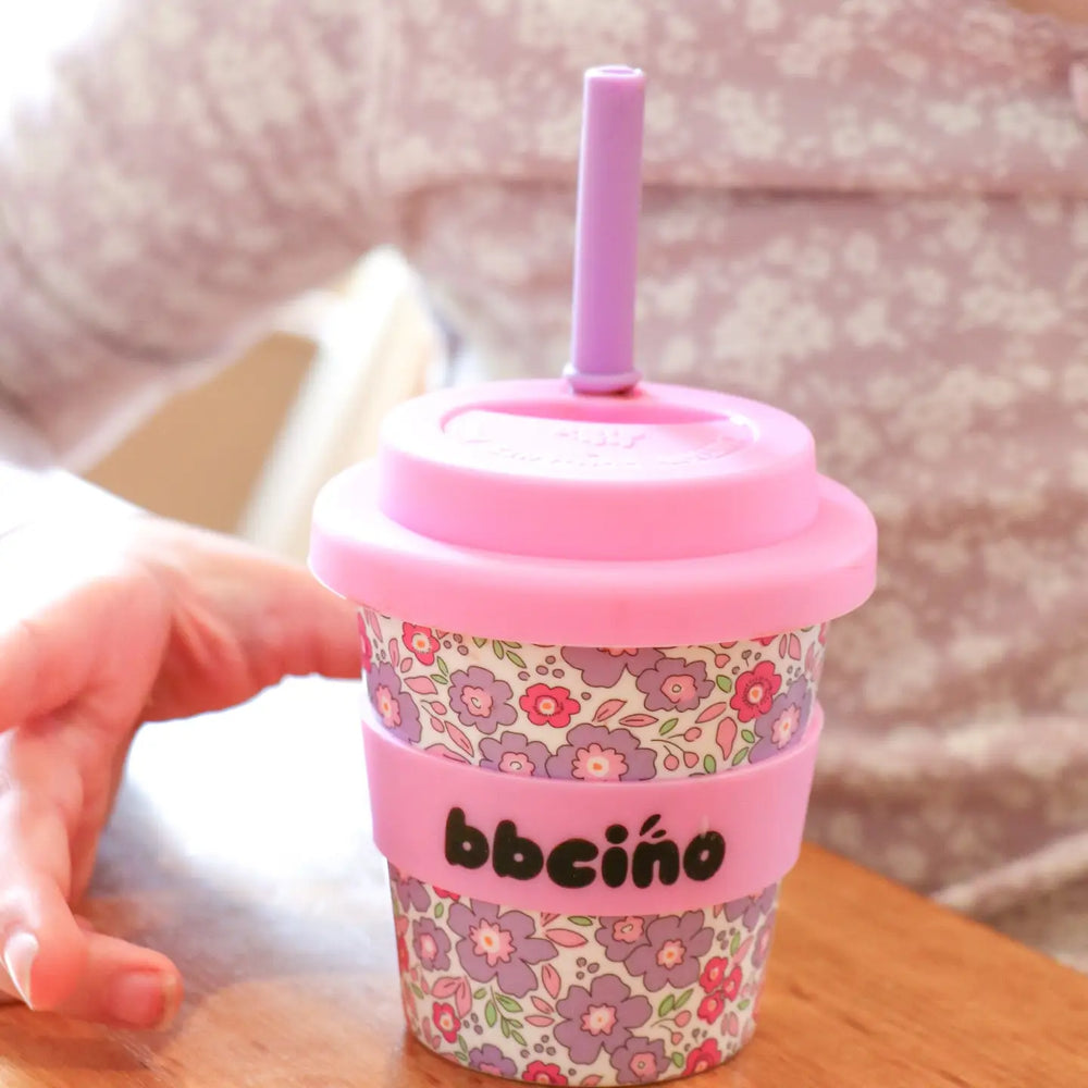 Bloom Babycino Cup - 120ml (Straw Included) - BBCINO