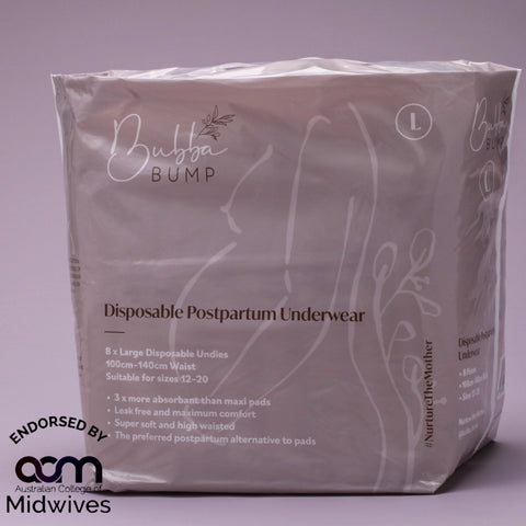 Disposable Postpartum Underwear - Bubba Bump
