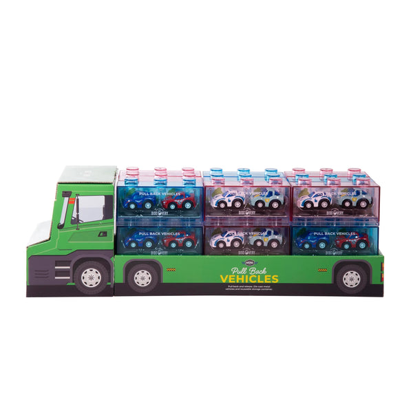 Pull Back Vehicles – Mini-2pcs Set - Discovery Zone