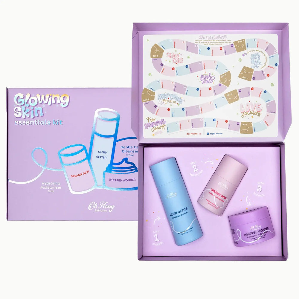 Skincare - Glowing Skin Essentials Kit - Oh Flossy