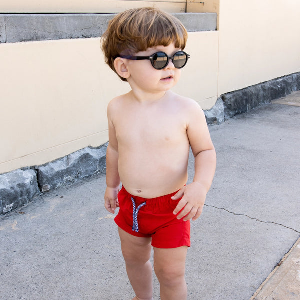 T-Shades 2-5 Years - Matte Black - BukiBaby Sunglasses