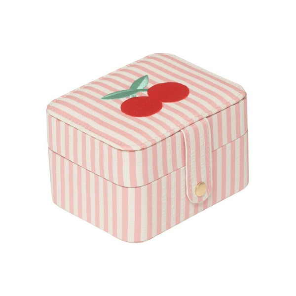 Stripy Cherry Jewellery Box - Rockahula Kids