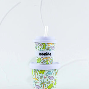 Snack-A-Saurus Bamboo-Based Snack Pot - BBCINO