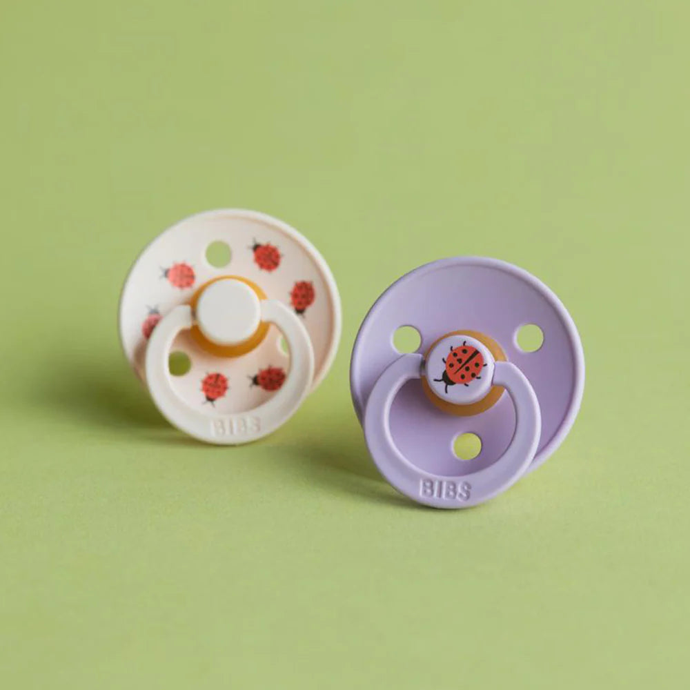 Studio Colour - Ladybug - Violet Sky Mix - Size Two - BIBS Denmark