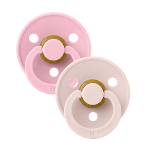 Bibs Dummies - Size One - Petal/Baby Pink - BIBS Denmark