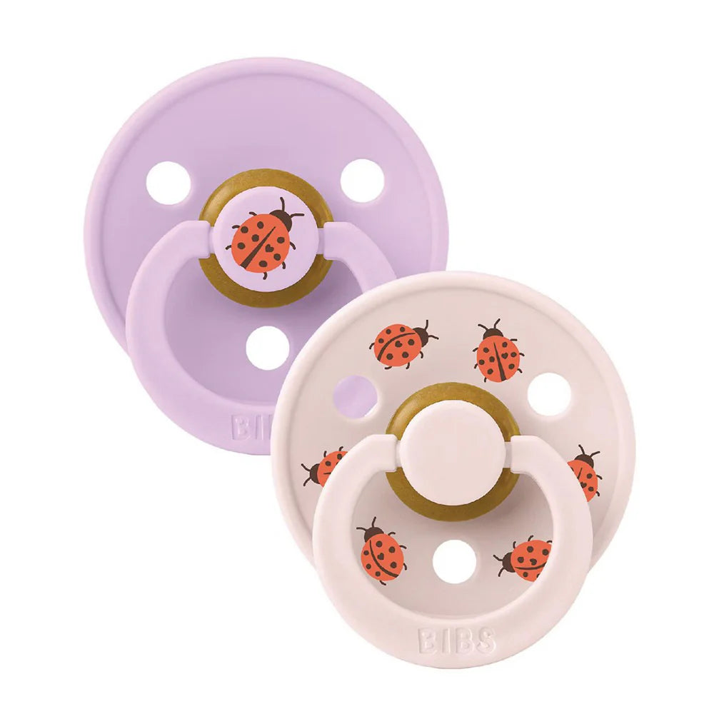 Studio Colour - Ladybug - Violet Sky Mix - Size One - BIBS Denmark