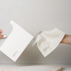 Biodegradable Dish Cloth - Pack Of 2 - Al.ive