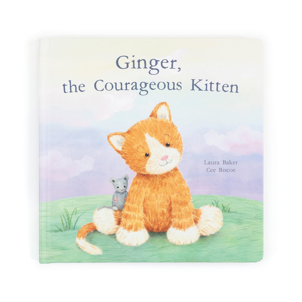 Ginger the Courageous Kitten - Board Book - Jellycat DISCOUNTED
