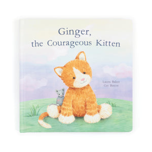Ginger the Courageous Kitten - Board Book - Jellycat DISCOUNTED