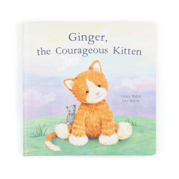 Ginger the Courageous Kitten - Board Book - Jellycat DISCOUNTED