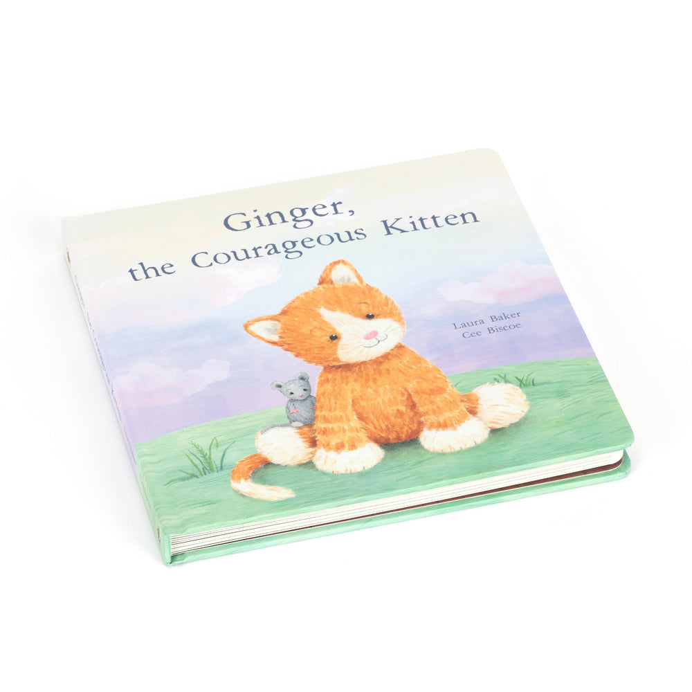 Ginger the Courageous Kitten - Board Book - Jellycat DISCOUNTED
