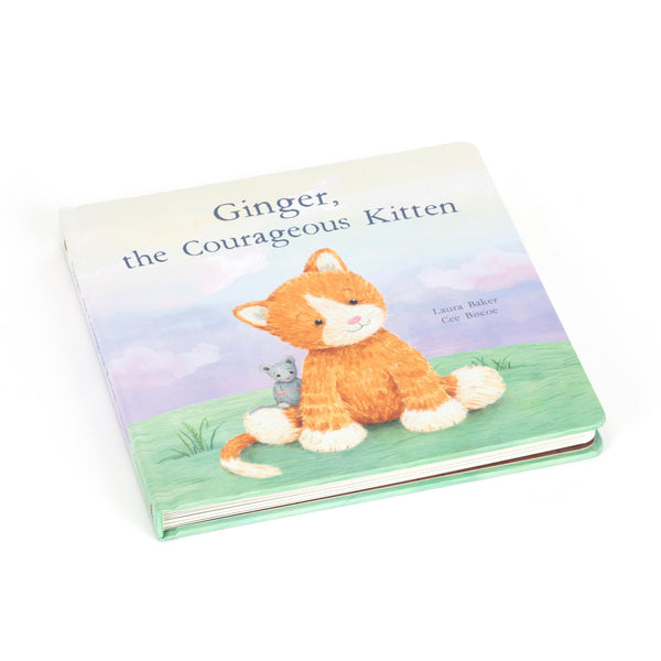 Ginger the Courageous Kitten - Board Book - Jellycat DISCOUNTED