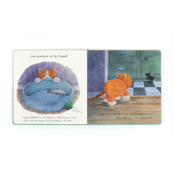 Ginger the Courageous Kitten - Board Book - Jellycat DISCOUNTED