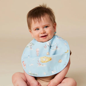 Blue Little Subs Snuggle Bib - Snuggle Hunny