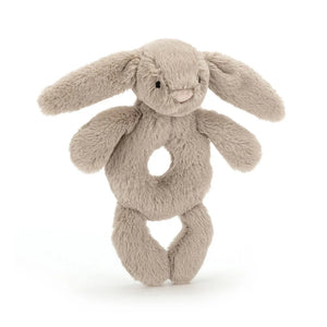 Ring Rattle Bashful Bunny Beige - Jellycat