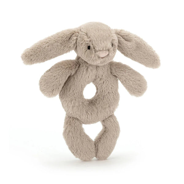 Ring Rattle Bashful Bunny Beige - Jellycat