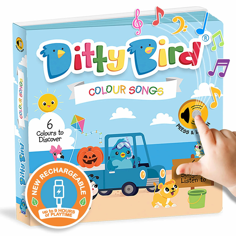 Musical Book - Colour Songs - Ditty Bird