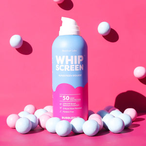 WhipScreen™ SPF50 Sunscreen Mousse - Bubblegum