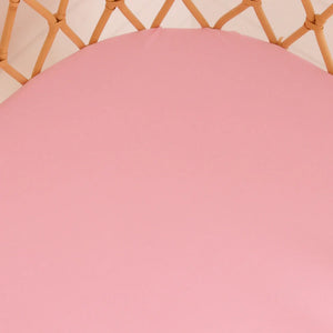 Bubblegum Organic Bassinet Sheet / Change Pad Cover - Snuggle Hunny