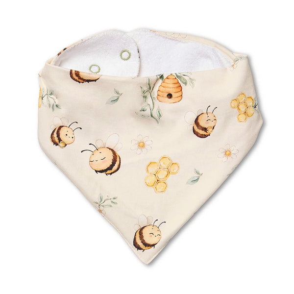 Bumblebees Organic Dribble Bib - Snuggle Hunny