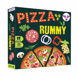 Pizza Party Rummy Game - The Purple Cow