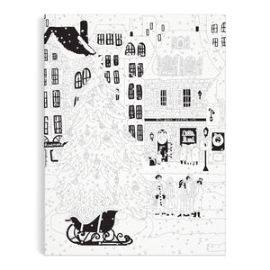 Christmas Square Paint by Number Kit - IS GIFT