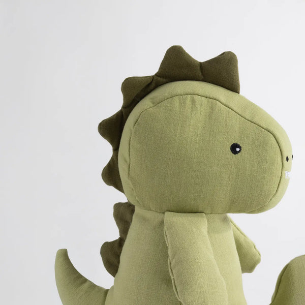 Linen Animal - Dennis the Dinosaur - Large - Living Textiles